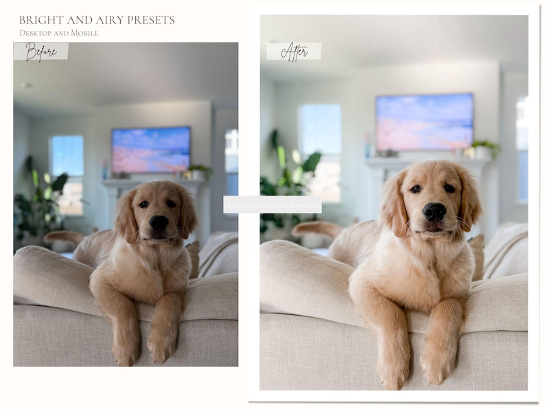 22 LIGHT AND AIRY Lightroom Mobile & Desktop Presets, Bright Clean Instagram Presets, Natural Photo Filter, Aesthetic Preset for Influencer image 6