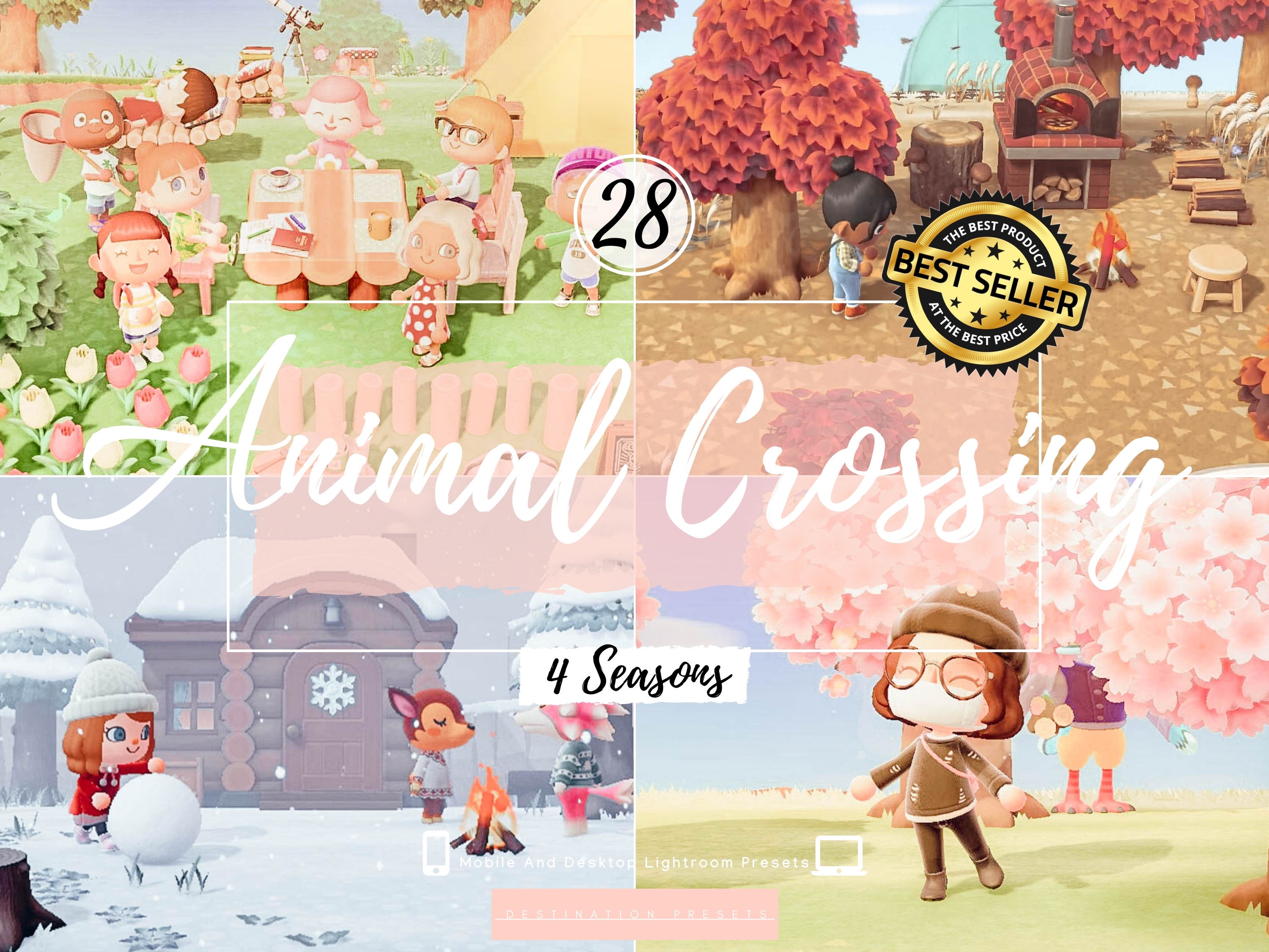 28 ANIMAL CROSSING Lightroom Mobile Presets Desktop Pink - Etsy 28 ANIMAL CROSSING Lightroom Mobile Presets Desktop Pink - Etsy