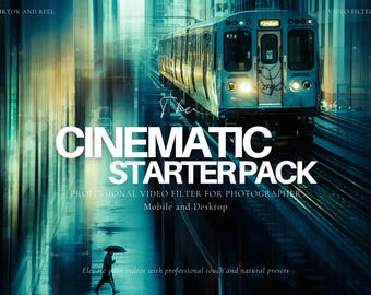 600+ CINEMATIC LUTS Video Presets, Video and Photo Color Grading, Film Video Filter,, Premiere Pro, Final Cut Pro, Video Editing, Video Luts