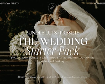 Mais de 1.200 presets para casamento, presets boho e temperamentais, presets para casamentos claros e arejados, presets profissionais para casais, presets para retratos