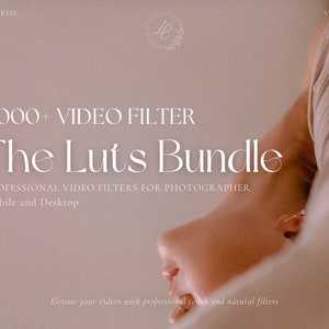 2000+ LUTS Video Filter Bundle, Aesthetic Filter for Instagram Influencer, Video Color Grading for Blogger, Premiere Pro, Reel Video Editing