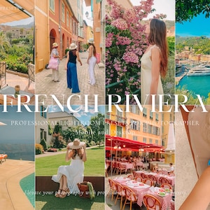 10 SUMMER Lightroom Presets, Travel Presets For Instagram, European Summer Presets, Beach Aesthetic Presets for Blogger, Natural and Vibrant