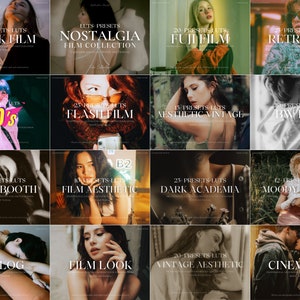 600+ FILM LUTS Video Presets, CINEMATIC Film Video Filter, Photo and Video Color Grading, Premiere Pro, Final Cut Pro, Video Editing