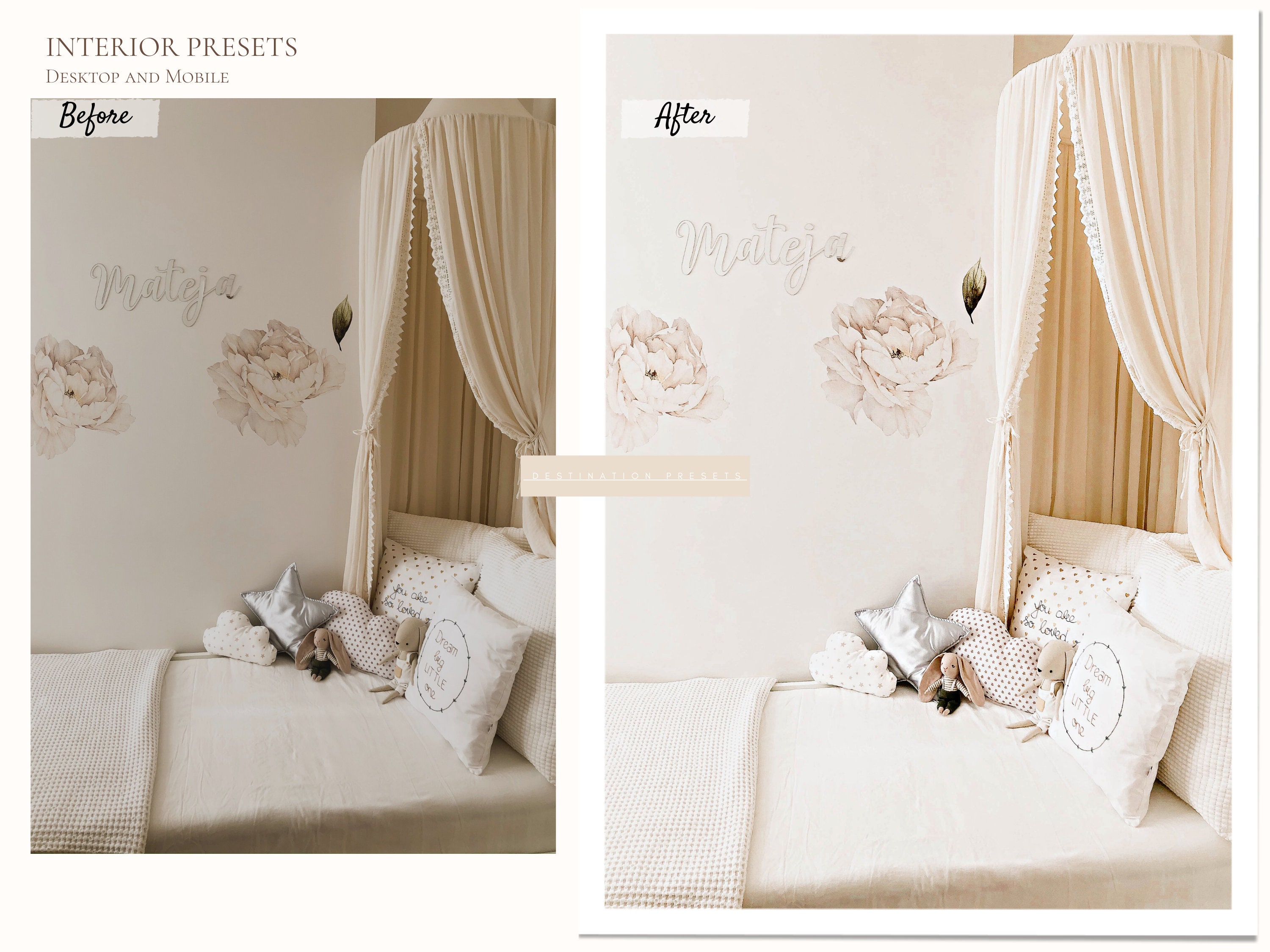 23 HOME INTERIOR Lightroom Mobile & Desktop Presets, Bright Clean ...