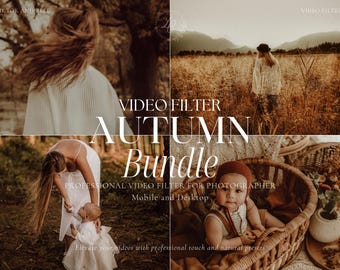 800+ AUTUMN LUTS Video Presets, Moody Fall Filter, Warm Autumn Filter, Video Color Grading, Premiere Pro, Final Cut Pro, Video Editing