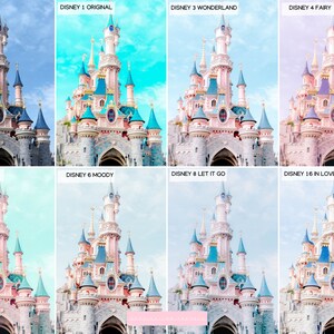 40 DISNEY MAGIC Lightroom Presets Bundle Vibrant Bright Presets for