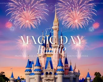 250+ THEME PARK Lightroom Presets Bundle, Travel Presets for Instagram, Aesthetic Influencer Presets, Summer Presets, Magical presets