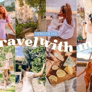250 THEME PARK Luts Video Filter Bundle, Magical Filters for Instagram, Natural and Clean Filters, Video Color Grading, Premiere Pro