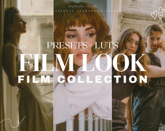 35 FILM LOOK Lightroom Mobile & Desktop Presets, 35 mm Film Presets, Film Aesthetic Preset, Vintage Grain Presets, Retro Analog Presets