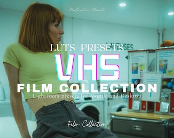 40 FILM VHS Lightroom Mobile & Desktop Presets, Vintage Film Presets, Polaroid Film Presets, Film Aesthetic Presets, Analog Film, 35 MM