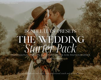 Mais de 1.200 presets para casamento, presets boho e temperamentais, presets para casamentos claros e arejados, presets profissionais para casais, presets para retratos