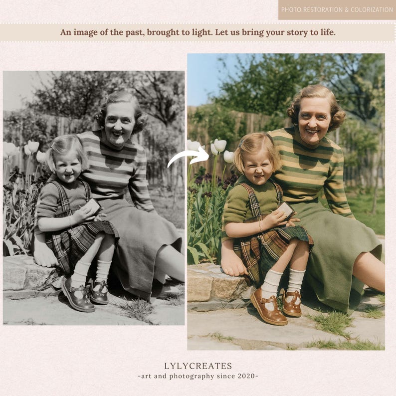 Best Photo Restoration & Colorization Service, Restore Old Photos, Repair Damaged Pictures, Improve Photo Quality, Vintage Photo, Fix Damage image 4