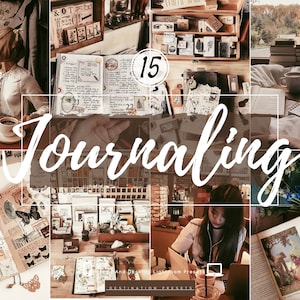 Bookstagram Lightroom Mobile Presets Autumn presets winter Preset Flatlay Presets for Instagram  Bullet Journal Cozy Preset for Blogger vsco