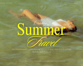 800+ Aesthetic Summer Travel Presets Bundle, Beach Presets for Influencer, Natural Presets For Instagram, Lifestyle Blogger Presets, Clean
