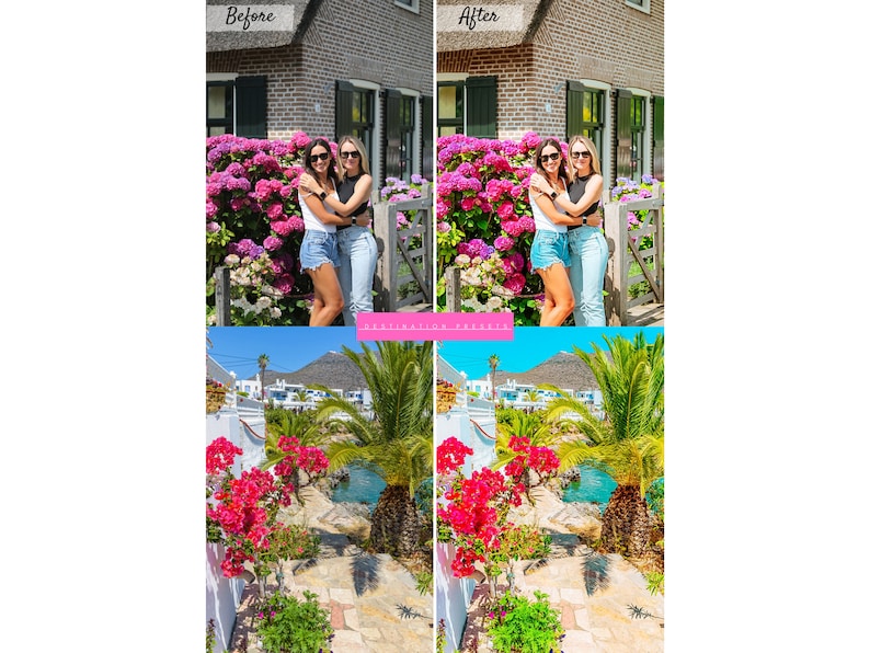 18 SUMMER Lightroom Presets Bloom Preset for Instagram Bright Outdoor Preset for Blogger Color POP Presets Vibrant Travel Spring Preset image 10