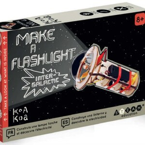 Make A Flashlight Kit, Science Experiments For Kids 8+, Educational Toy, Wooden Toy, Gadgets Kids Toys, Craft Kits, Christmas Gift