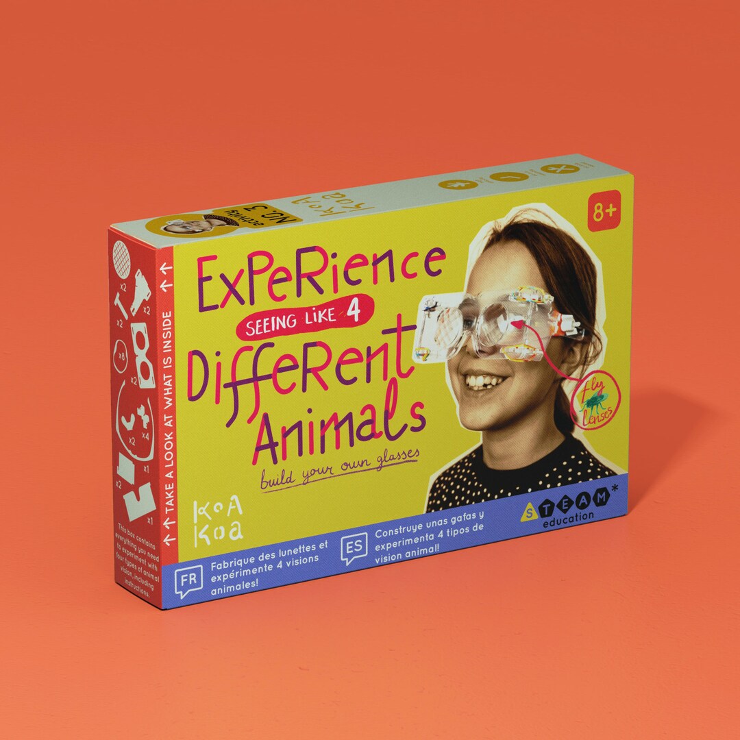 Build Your Own Glasses Kit, See Different Animals, Science Experiment