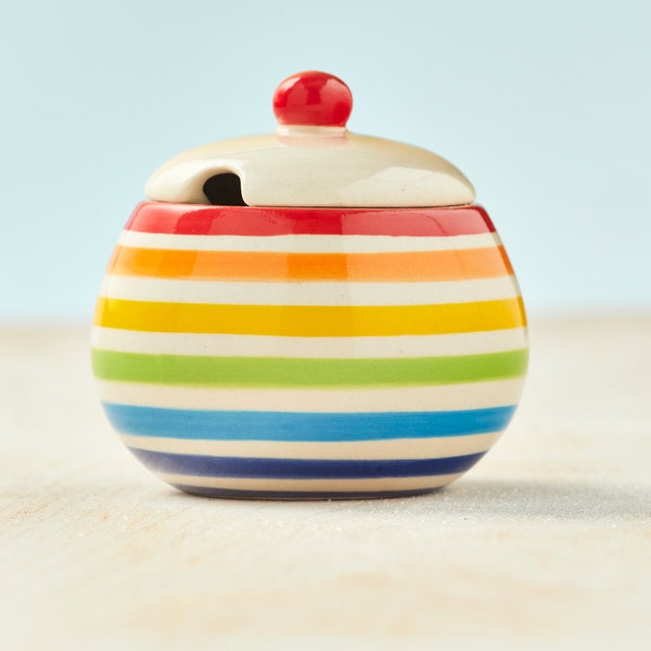 Ceramic Sugar Bowl Etsy UK