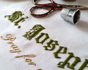 Saint Joseph, Stitch the Saints — Catholic Embroidery Pattern