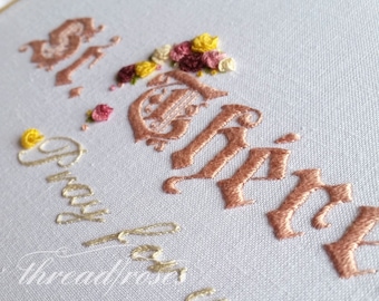 Saint Therese of Lisieux, Stitch the Saints — Catholic Embroidery Pattern