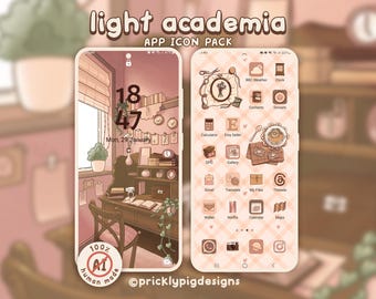Light Academia: Wallpapers, icons and widgets for iOS, Android, iPad & Tablets