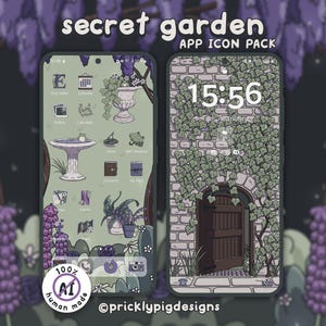 Secret Garden: Froggy Wallpapers, icons and widgets for iOS, Android, iPad & Tablets