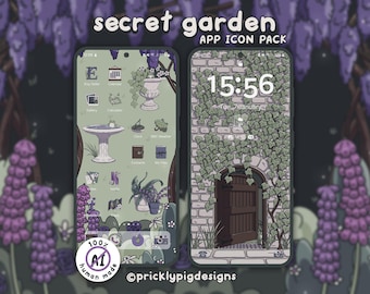 Secret Garden: Froggy Wallpapers, icons and widgets for iOS, Android, iPad & Tablets