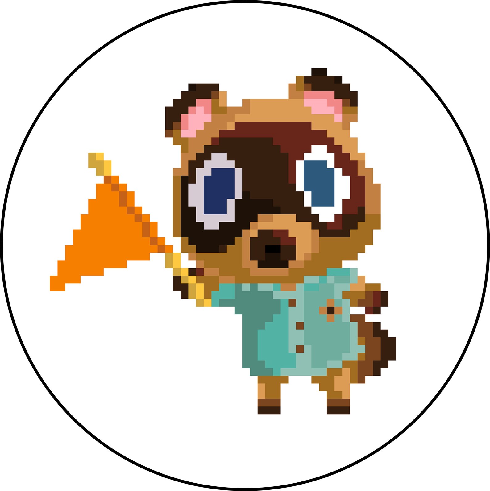 Timmy Nook Animal Crossing Cross Stitch Embroidery Hoop Etsy Australia