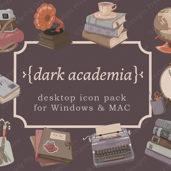 Desktop Icons - Etsy