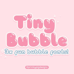 Tiny Bubble: linda fuente de burbujas para usar con proyectos, buenas notas, diarios, procreación y toma de notas digitales