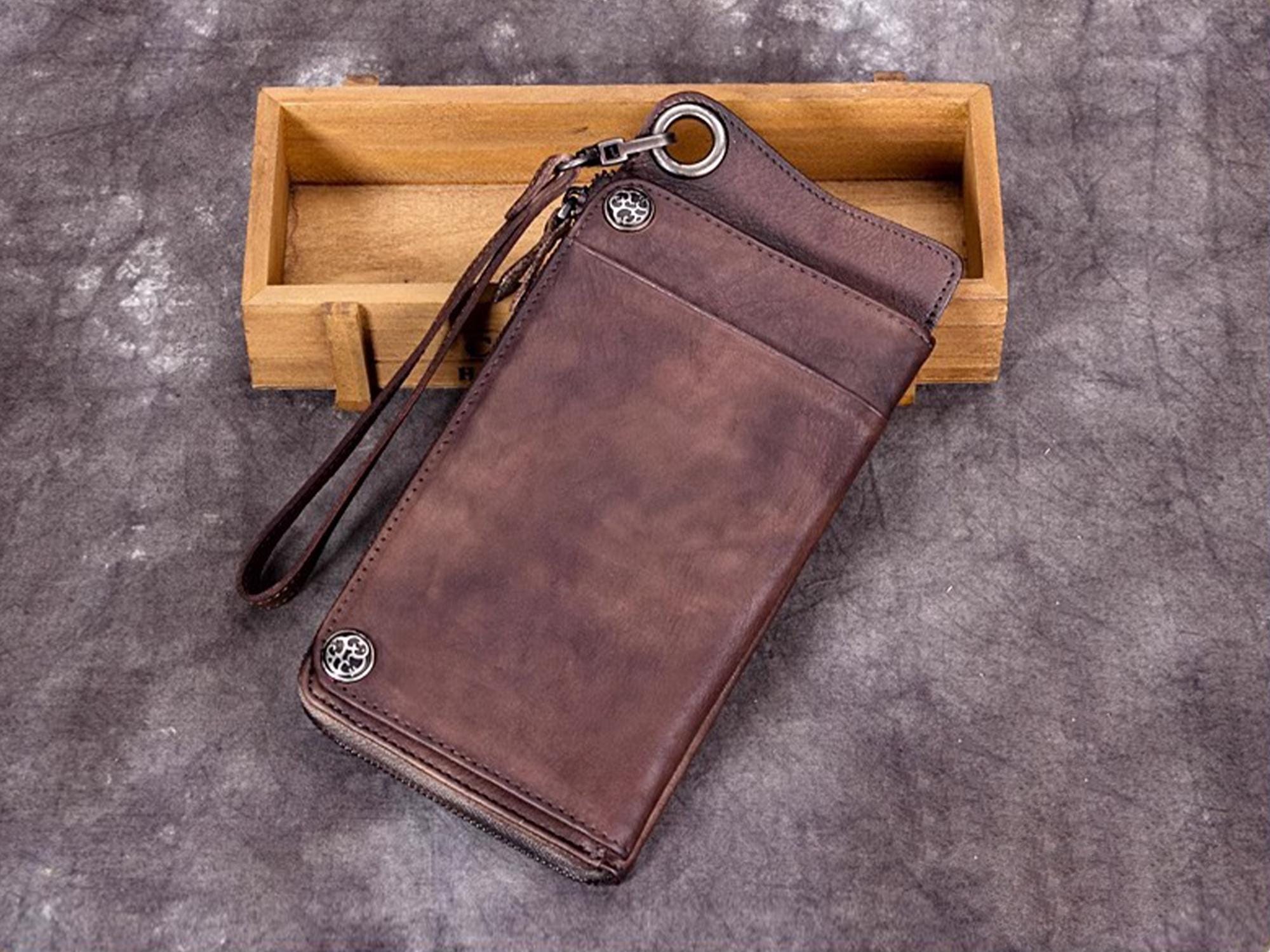 小物 FUNNY vintage leather wallet Amazon.com: Fydelity Cute Wallets for Women | Funky Unique