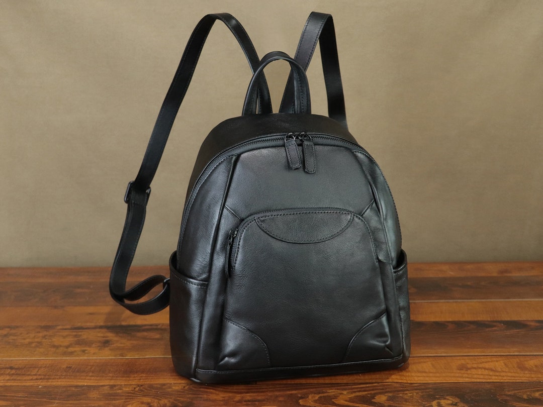 Mochila de cuero hecha a mano: estilo vintage España