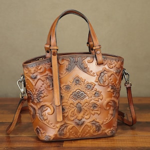 Cartera de cuero genuino para mujer, bolso con asa superior, hecho a mano, Vintage, Hobo, bandolera, bolso de hombro, personalización, regalo de Festival