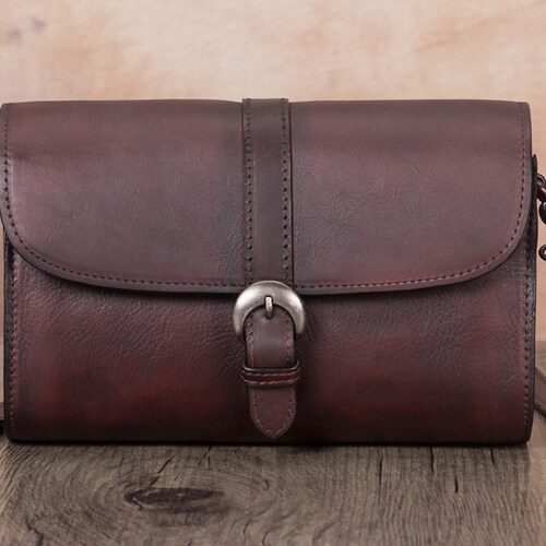 Genuine Leather Crossbody Bag Purses for Women Vintage Shoulder shops Satchel Handbag Small Purses Personalization Satchel Handbag