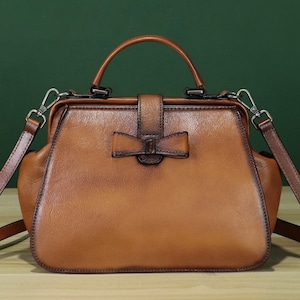 Cartable en cuir véritable pour femme sac à main vintage fait main sac à main sac à bandoulière sac à main à bandoulière personnalisation Festival cadeau d'anniversaire sac