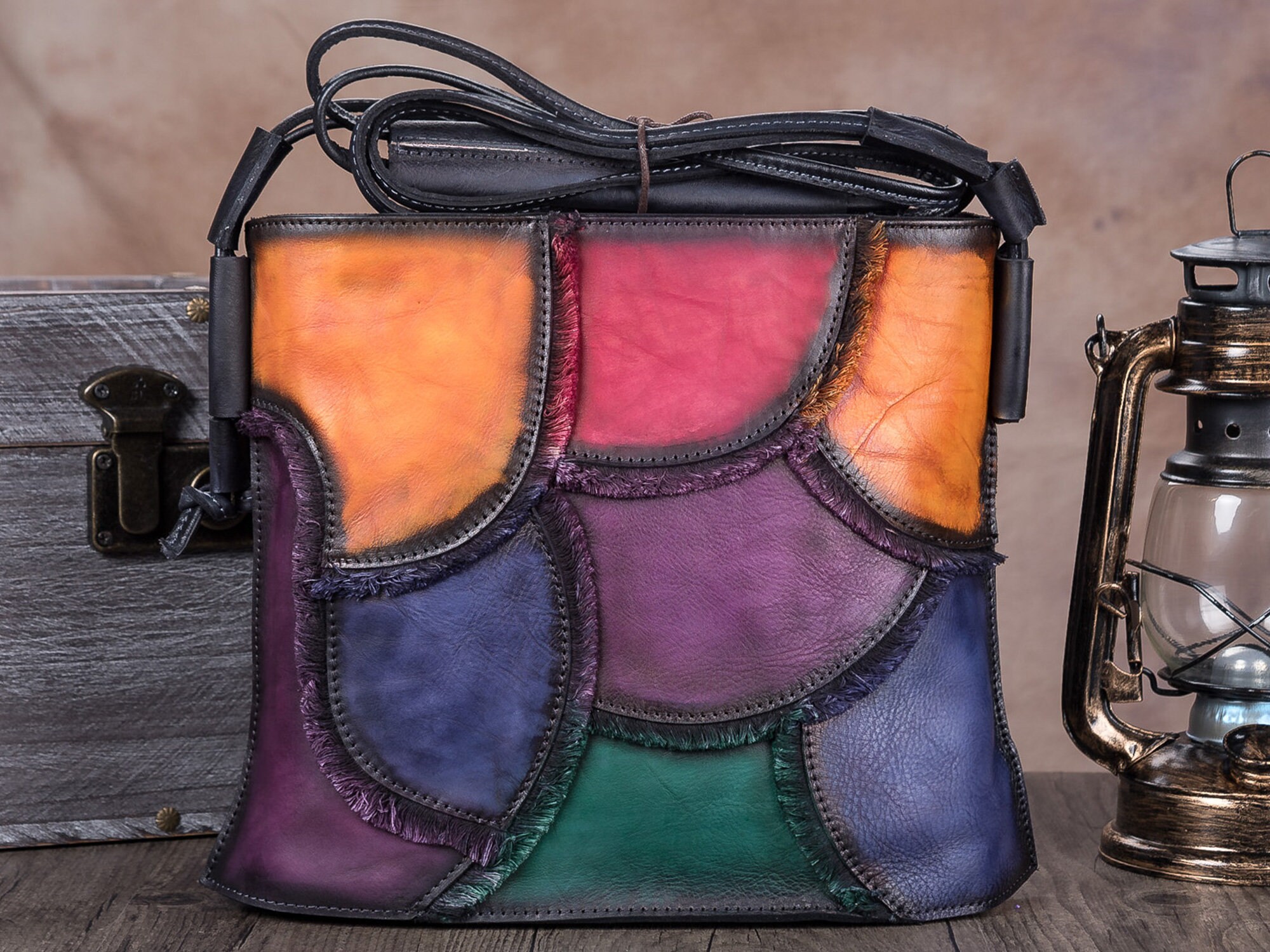 Genuine Leather Crossbody Bags for Women Vintage Handmade Etsy