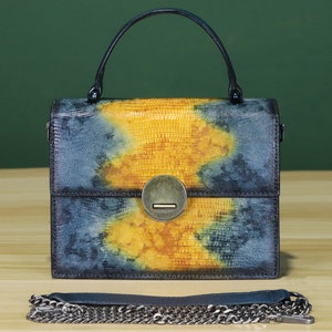 Cartera de cuero genuino para mujer, bolso vintage hecho a mano con asa superior, bolso de hombro, bolso cruzado Retro, regalo de Festival personalizado