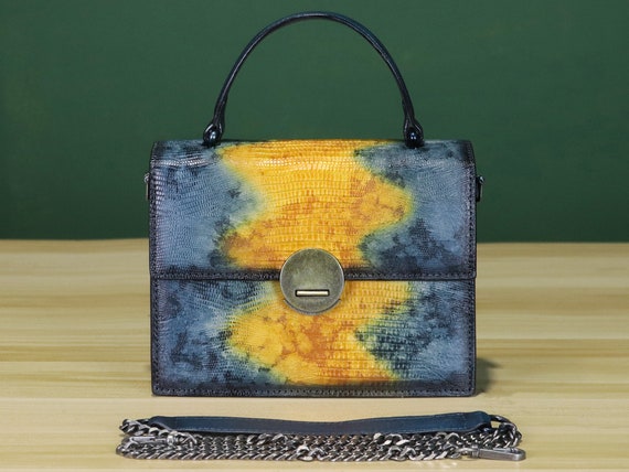 PORRASSO Portafoglio Borsa A Tracolla Donna - Piccola E - Foto 5