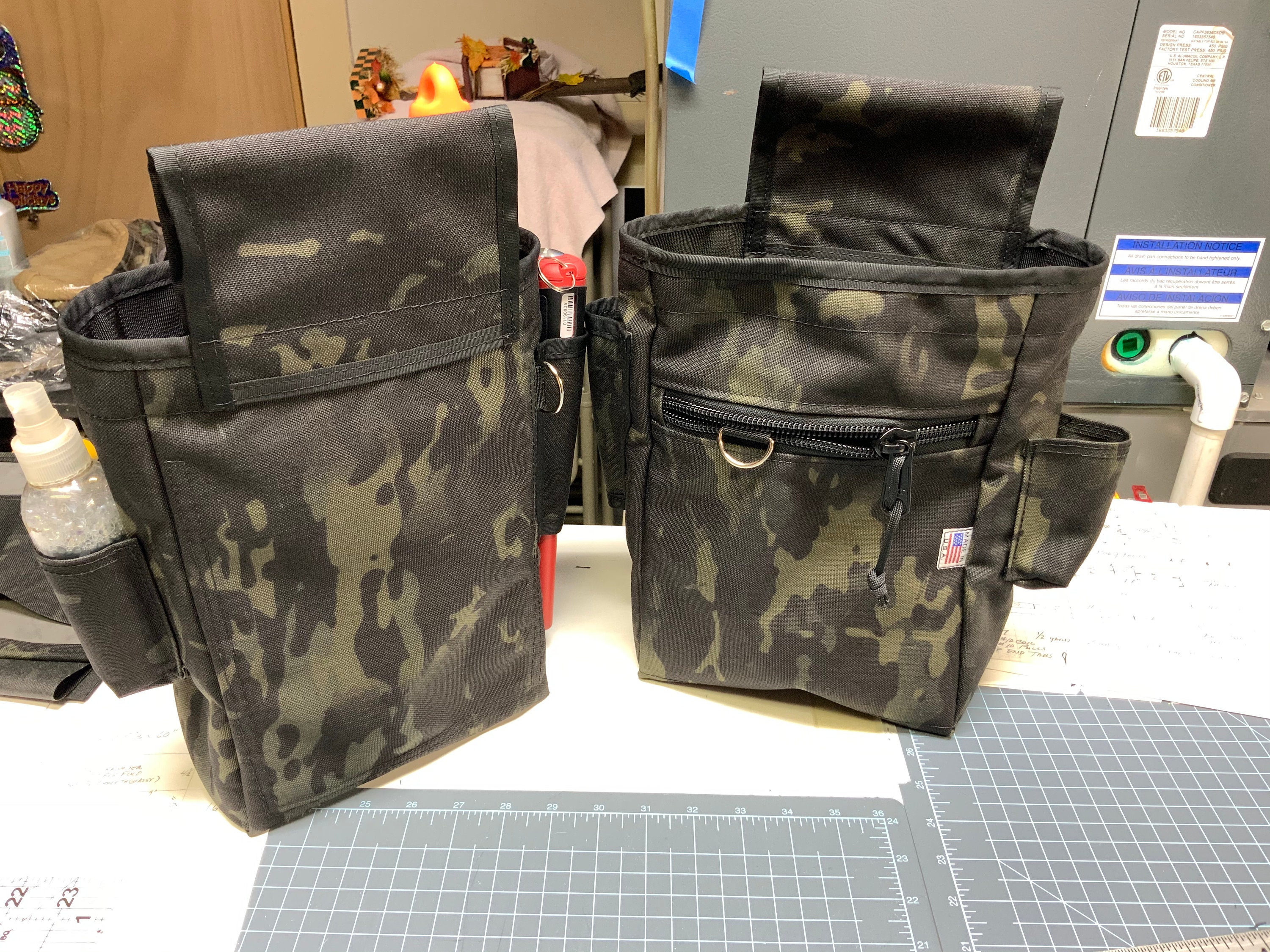 Aazon.co : GK-O Etal Detector Finds Pouch Cao Zipper Pockets Waist