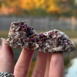 Erythrite & Calcite on matrix