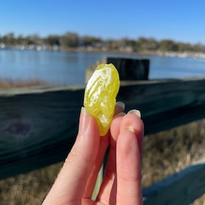 Crystallized Sulfur Crystal/Skeletal Sulfur #4