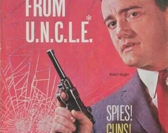 The Man From  U.N.C.L.E. COMICS on PRINTED DVD