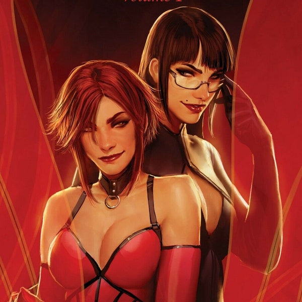 sexy erotic seductive superhero & supervillian comics on  2  DVDs 4 volume