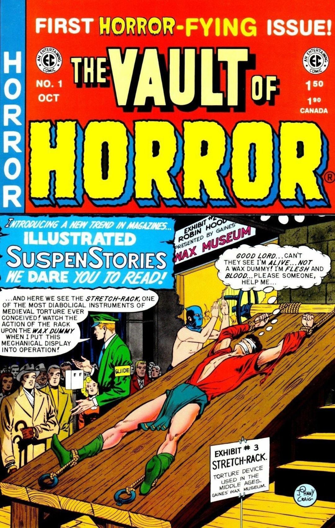 Vault of Horror Haunt Fear and Tales From the Crypt Shock and Suspense