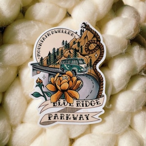 Blue ridge parkway sticker