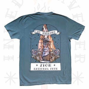 Zion - escursione negli stretti - maglietta