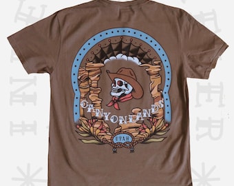 Canyonlands - Utah - National park - cowboy design - tattooed