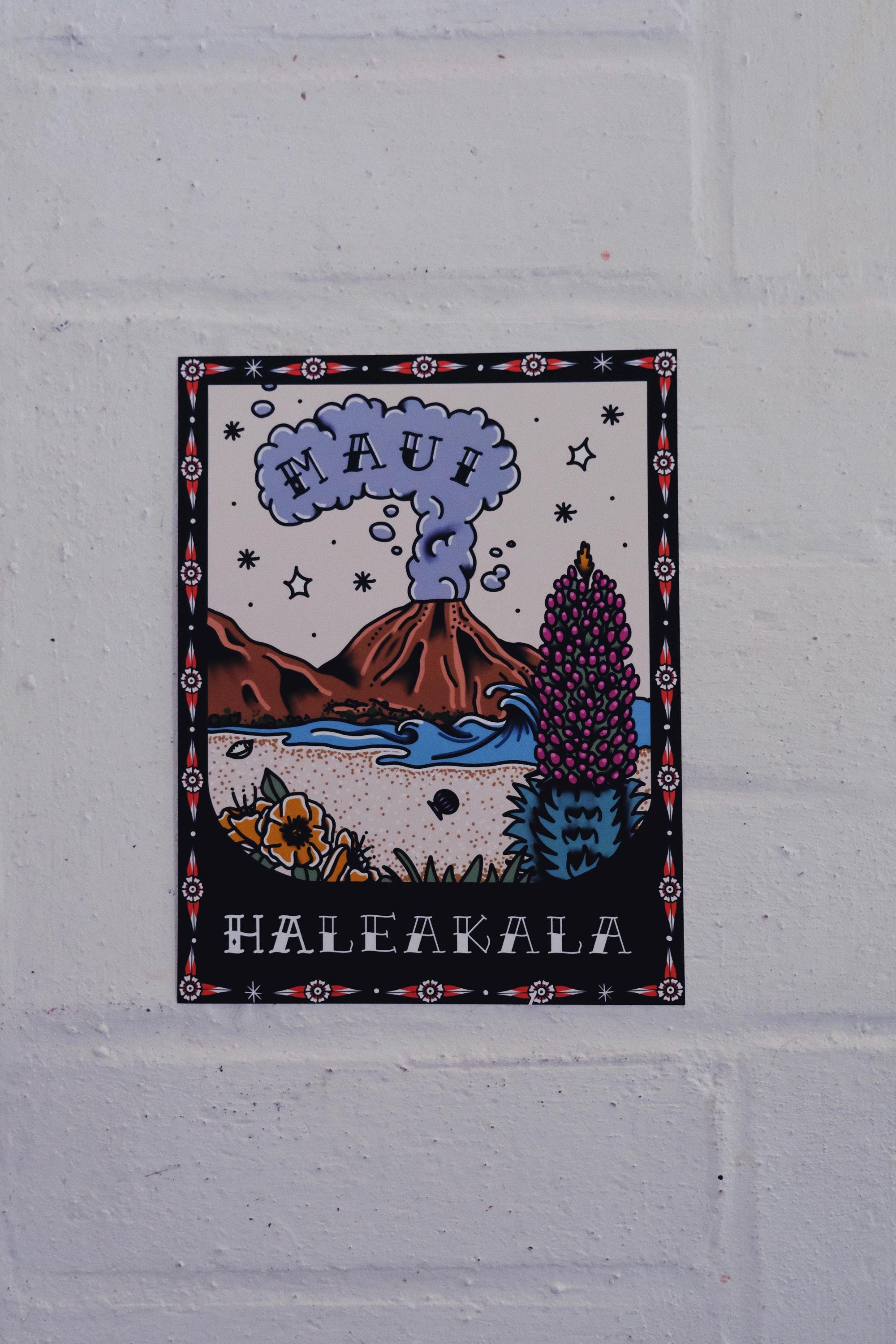 Haleakala National Park print - maui - Hawaii