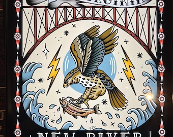 New river gorge print