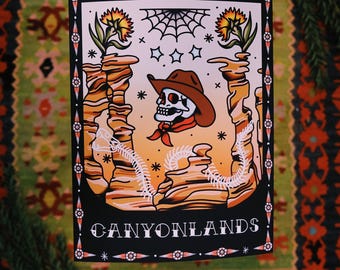 Canyonlands national park print